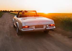 Silver Mercedes-Benz 280 SL Pagoda for sale