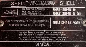 Image 54/58 of SIMCA 1200 S (1968)