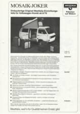 Imagen 4/73 de Volkswagen T3 Westfalia Mosaik 1.6 (1979)