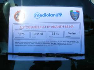 Afbeelding 20/33 van Autobianchi A112 Abarth (1975)