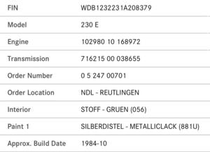 Image 69/73 of Mercedes-Benz 230 E (1985)