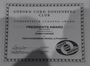 Bild 48/50 von Duesenberg Modell A (1922)