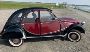Citroën 2CV6 "Charleston" Cabrio-Limousine dunkelrot/schwarz 1988