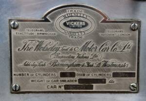 Bild 43/50 von Wolseley 24&#x2F;30HP (1913)