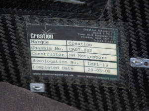 Afbeelding 15/50 van Creation CA07 LMP1 (2007)