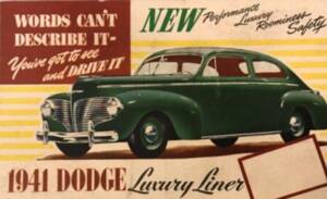 Bild 21/23 von Dodge D 11 Luxury Liner Deluxe (1941)
