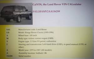 Image 48/50 of Land Rover Range Rover Classic 3.5 (1981)