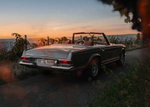 Gray Mercedes-Benz 280 SL Pagoda for sale