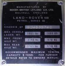 Imagen 22/22 de Land Rover 109 (1977)