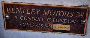 Image 44/44 of Bentley 4 1&#x2F;4 Litre (1937)