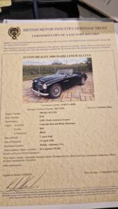 Bild 10/14 von Austin-Healey 3000 Mk I (BT7) (1961)