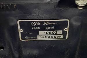 Image 19/98 de Alfa Romeo 2600 Sprint (1964)