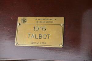 Immagine 38/50 di Talbot 4CY 15&#x2F;20 (1916)
