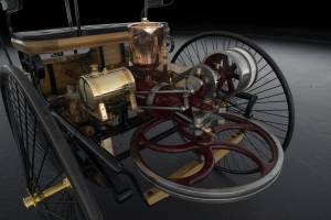 Arthur Bechtel Classic Motors - Patentmotorwagen Nr 1 Technik