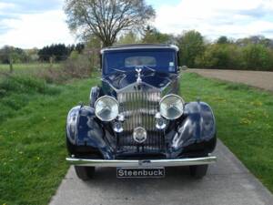 Rolls-Royce 20/25 HP Saloon (Rippon Bros.) blau/schwarz 1935