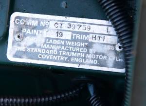 Image 39/50 of Triumph TR 4 (1965)