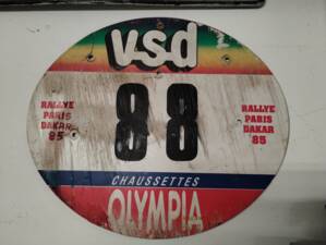 Startnummer Paris Dakar 1985