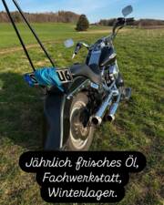 Gut gewartet. Gut geparkt. Gut behandelt. Kein Showbike. Ein Lebensbegleiter.