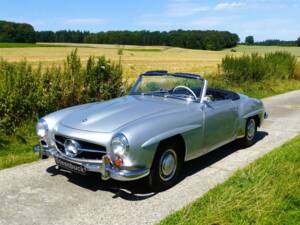 Mercedes-Benz 190 SL Roadster (W 121) Silber metallic 1956