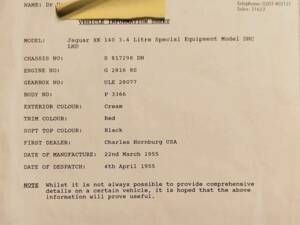 Immagine 14/74 di Jaguar XK 140 SE DHC (1955)