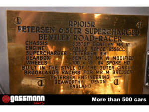Immagine 15/15 di Bentley 6 1&#x2F;2 Litre Petersen Special (1938)