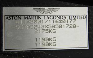 Bild 29/50 von Aston Martin V12 Vanquish S (2005)
