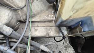 Motorraum vorn links ist rostfrei