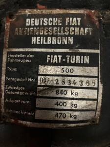 Immagine 27/42 di FIAT 500 F (1970)