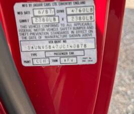 Bild 55/62 von Jaguar XJ-S Convertible (1988)