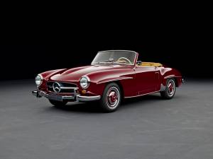 Mercedes Benz 190 SL Rot