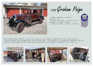 Imagen 10/10 de Graham-Paige Standard Six (1930)