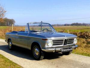 BMW 1600 Cabriolet silber metallic 1969