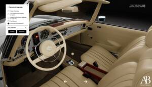 Image 3/4 de Mercedes-Benz 280 SL (1969)