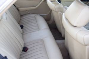 Rear interior
