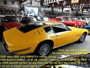 Image 1/47 de Maserati Ghibli (1968)