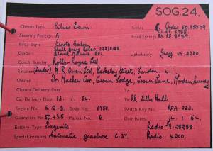 Imagen 50/50 de Rolls-Royce Silver Dawn (1954)