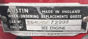 Image 21/26 de Austin-Healey 100&#x2F;6 (BN4) (1959)