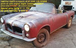 Bild 35/40 von FIAT 1200 Spyder (1958)