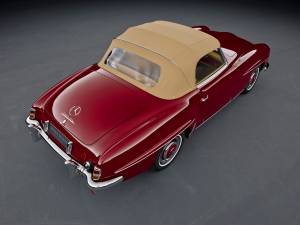 Mercedes Benz 190 SL Rot