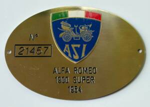 Immagine 15/17 di Alfa Romeo 1900 Super Berlina (1954)