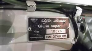 Bild 15/16 von Alfa Romeo Giulia 1600 Super Biscione (1971)