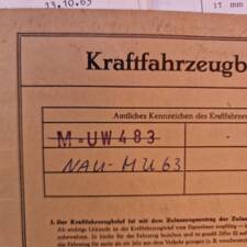 Bild 134/140 von Volkswagen Käfer 1200 Export "Dickholmer" (1963)