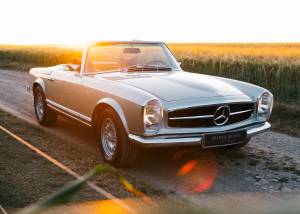Silver Mercedes-Benz 280 SL Pagoda for sale