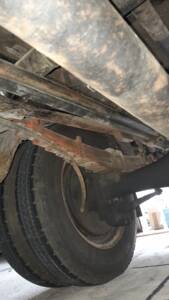 Blattfedern, Zwillingsbereifung Hinterachse