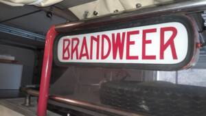 Original Feuerwehrschild Niederlande