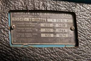 Imagen 41/44 de Mercedes-Benz 230 SL (1965)