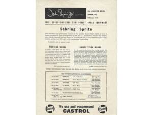Image 8/50 of Austin-Healey Sprinzel Sebring Sprite (1958)