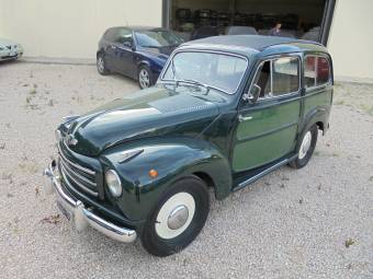 Cluj Napoca Romania April 16 2016 Old Fiat 500 Car Rear Stock
