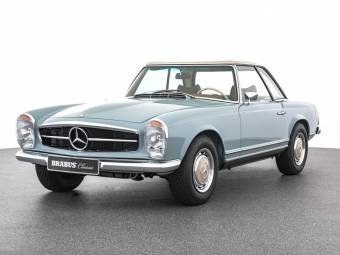 v1 Wiking nº 153 mercedes 300 se convertible-marrón blanco t@p