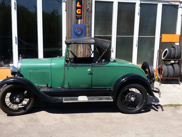 Ford Model A Roadster 1929 mit Schwiegermuttersitz